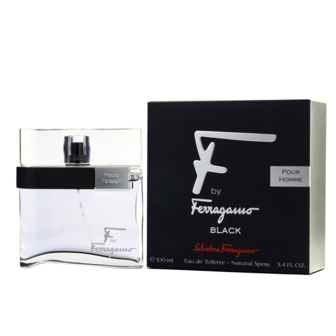 Salvatore Ferragamo F Black - perfume for men - Eau de Toilette, 100 ML