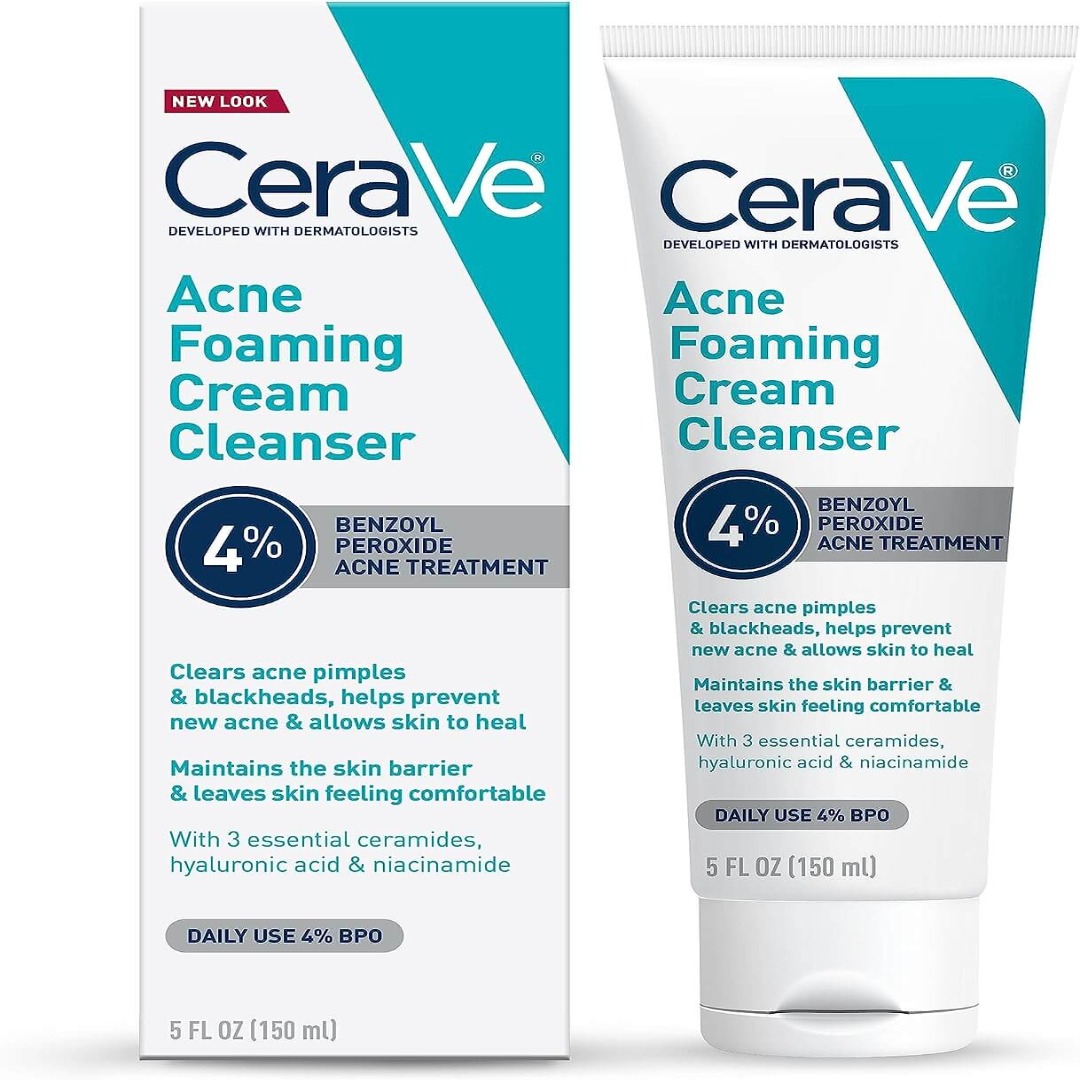 CeraVe Acne Foaming Cream Cleanser 150 ML