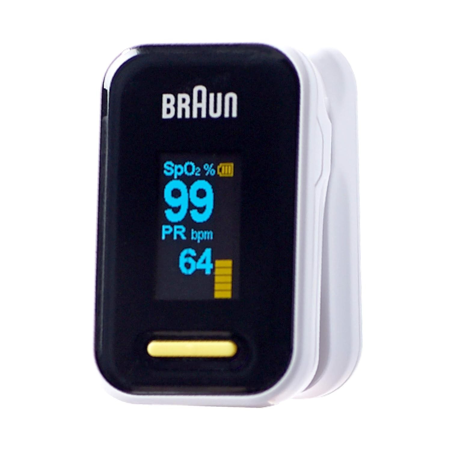 Braun Pulse Oximeter 1 for Adults and Children 12+, with Clinically Validated Accuracy