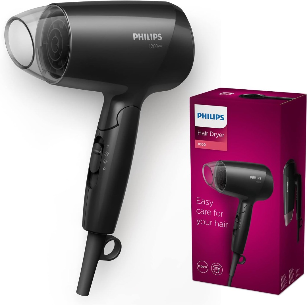 Philips Essential Care BHC010/10 hair dryer Black 1200 W