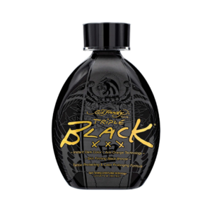 Ed Hardy BLACK XXX Instant Dark Color Tanning Lotion, 13.5 oz